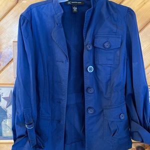 INC blue jacket